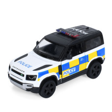 Машинка інерційна Джип Land Rover Defender 90 KT5428WP відчиняються двері, 1:36 Kinsmart