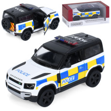 Машинка інерційна Джип Land Rover Defender 90 KT5428WP відчиняються двері, 1:36 Kinsmart