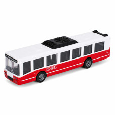 Іграшковий інерційний Автобус 6334(Red) гумові колеса, 16 см Bambi