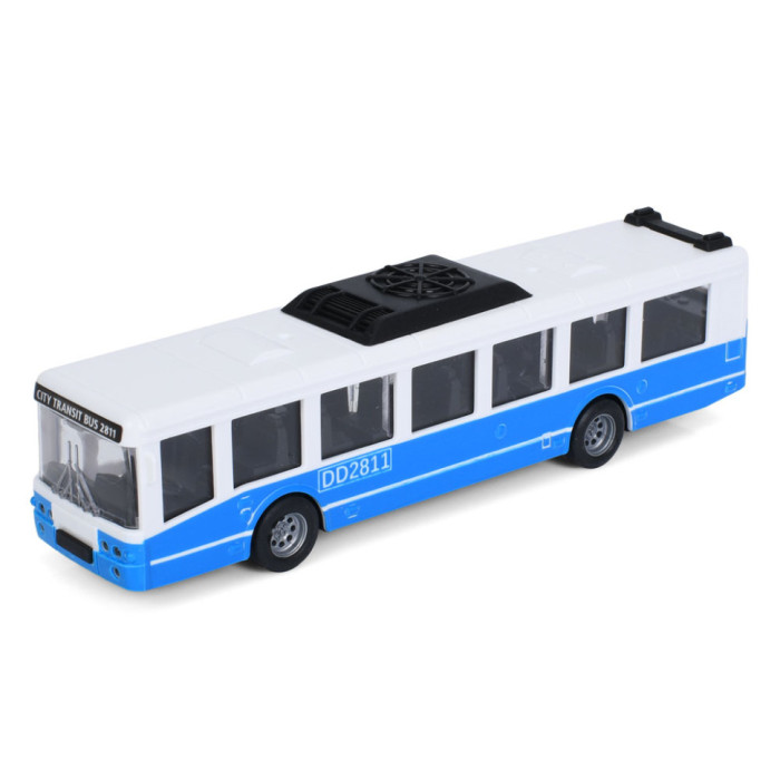 Іграшковий інерційний Автобус 6334(Blue) гумові колеса, 16 см Bambi
