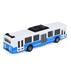 Іграшковий інерційний Автобус 6334(Blue) гумові колеса, 16 см Bambi