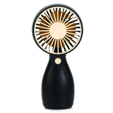 Портативний ручний вентилятор MK 5663-2(Yellow) 13 см, акумулятор, USB зарядне Bambi