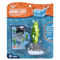 Іграшка для плавання "Морський житель" 777-752BCD(Gray) Diving Toys 13 см Bambi