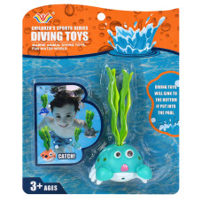 Іграшка для плавання "Морський житель" 777-752BCD(Turquoise) Diving Toys 13 см Bambi