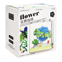 Дитячий Конструктор Flower Language 7347 у колбі, 395 деталей Bambi
