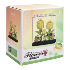 Дитячий Конструктор Ornament Flower 7375 у колбі, 338 деталей Bambi