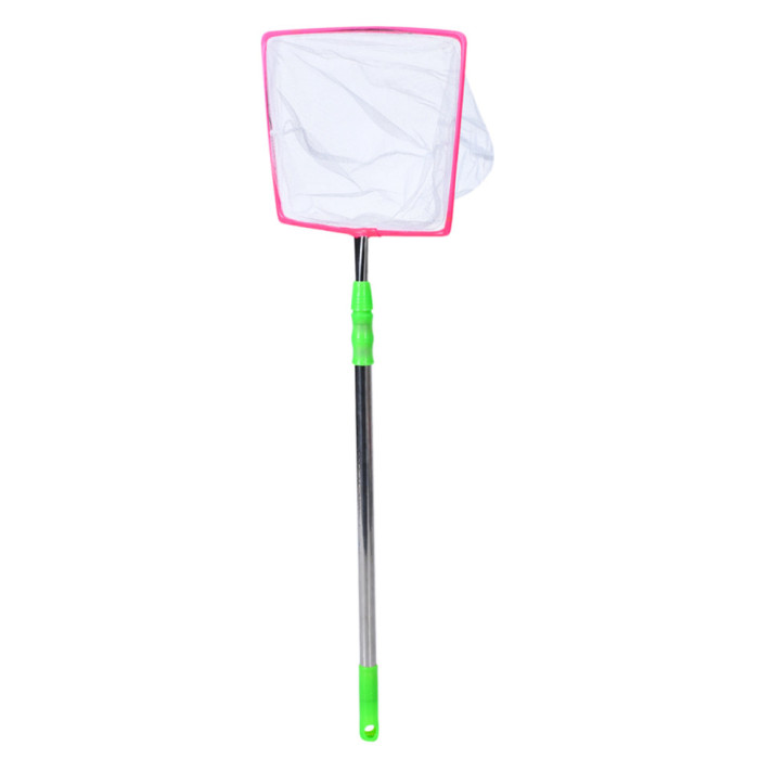 Сачок для метеликів MS 4388(Green-Pink) телескопічна ручка 46-69 см Bambi
