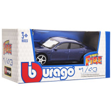 Колекційна автомодель Porshe Taycan Turbo S 18-30010B-16 масштаб 1:43 Bburago