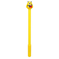 Дитяча гелева ручка "Horror" A082(Yellow) синій, 16,5 см Bambi