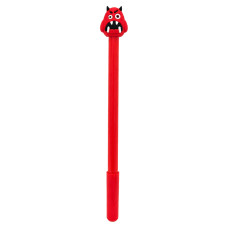 Дитяча гелева ручка "Horror" A082(Red) синій, 16,5 см Bambi