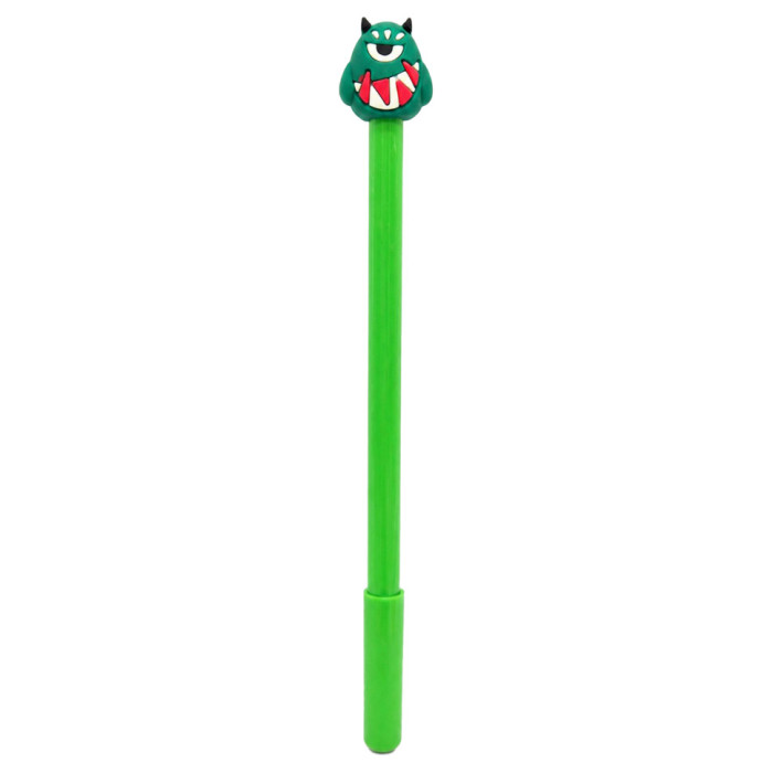 Дитяча гелева ручка "Horror" A082(Green) синій, 16,5 см Bambi