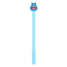 Дитяча гелева ручка "Horror" A082(Blue) синій, 16,5 см Bambi