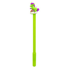 Дитяча гелева ручка "Єдиноріг" 016(Green) синій, 17,5 см Bambi