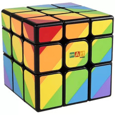 Головоломка Кубик Рубіка Райдужний 3х3 Чорний Smart Cube SC361 Smart Cube