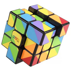 Головоломка Кубик Рубіка Райдужний 3х3 Чорний Smart Cube SC361 Smart Cube