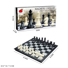 Настільна гра "Магнітні шахи" 2410-B дошка 31,8х31,8 см Bambi