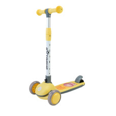 Дитячий самокат триколісний SC817(Yellow) з музикою та світлом EXTREME