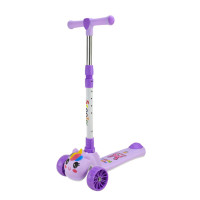 Дитячий самокат триколісний SC2619(Violet) колеса PU, з музикою та світлом EXTREME