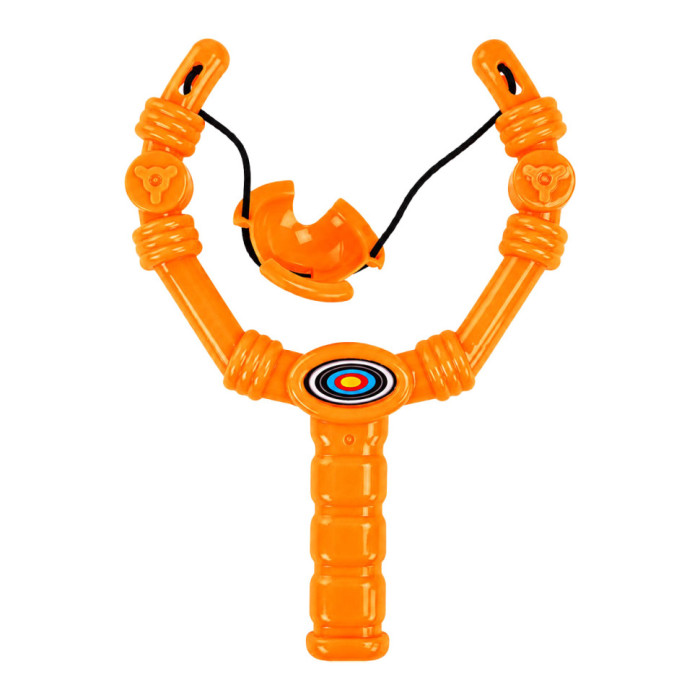 Дитяча Рогатка XG88-23(Orange) 3 м'які кульки, в сітці Bambi