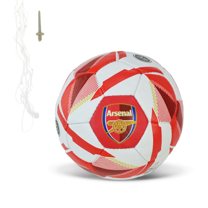 М'яч футбольний ARSENAL FP094 №5, PU 420 грам, 32 панелі, сітка+голка в комплекті Bambi