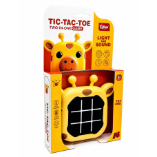 Дитяча гра "Натискай швидко: Жираф" Tic-Tac-Toe G66-3 зі світлом та звуком Bambi