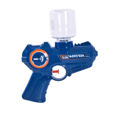 Дитячий ігровий Водний пістолет 8013A(Blue) пластик, 15 см, з пляшкою Bambi