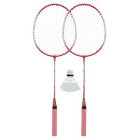 Набір для гри Бадмінтон BD23556(Pink) 2 ракетки, волан, чохол EXTREME