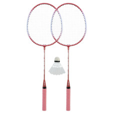 Набір для гри Бадмінтон BD23556(Pink) 2 ракетки, волан, чохол EXTREME