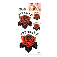 Тимчасове татуювання "Троянди Tattoo" 1020-HM405 Bambi
