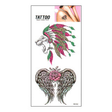 Тимчасове татуювання "Лев - Крила Tattoo" 1020-HM1642 Bambi