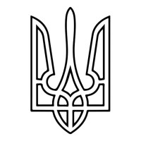 Картина-трафарет для розфарбовування піском "Герб України" T-a4177 А4 Sand Box