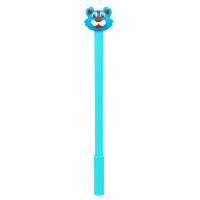 Ручка дитяча з іграшкою "Тигр" C0117-V(Blue) гелева, синя Bambi