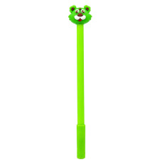 Ручка дитяча з іграшкою "Тигр" C0117-V(Green) гелева, синя Bambi