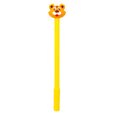 Ручка дитяча з іграшкою "Тигр" C0117-V(Yellow) гелева, синя Bambi