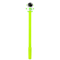 Ручка дитяча з іграшкою "Spaceman" A007(Green) гелева, синя Bambi