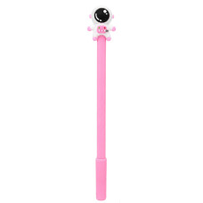 Ручка дитяча з іграшкою "Spaceman" A007(Pink) гелева, синя Bambi
