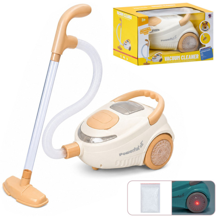 Дитяча побутова техніка "Пилосос" XS-25054(White) 22 см, зі світлом та звуком Bambi
