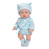 Інтерактивна іграшка Пупс 225-B-E(Blue-1) зі звуком, висота 26 см Limo Toy