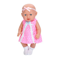 Інтерактивна іграшка Пупс 225-B-E(Pink-2) зі звуком, висота 26 см Limo Toy