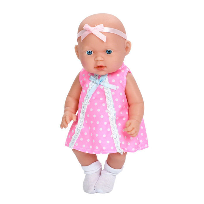 Інтерактивна іграшка Пупс 225-B-E(Pink-2) зі звуком, висота 26 см Limo Toy