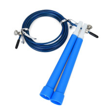 Скакалка швидкісна MS 3765(Blue) 290 см, ручка пластик, мотузка гума+метал Bambi