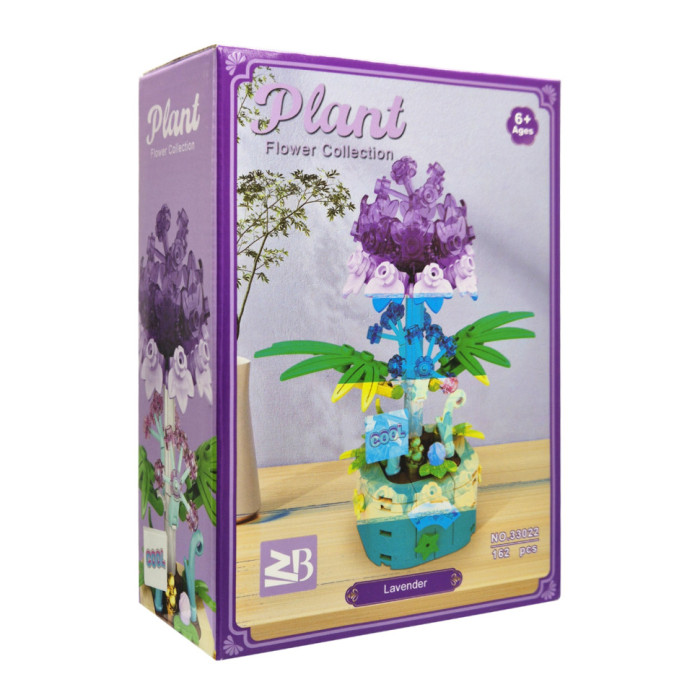 Дитячий конструктор Plant Flower Collection 33022, 162 деталей Bambi