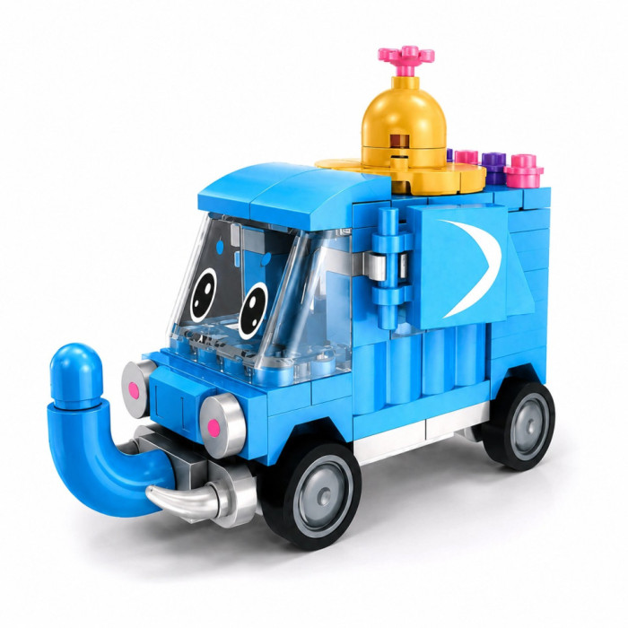 Дитячий конструктор Elephant Bus BB121E-E серії "Animal Bus", 101 деталь Bambi