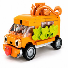 Дитячий конструктор Deer Bus BB121E-F серії "Animal Bus", 105 деталей Bambi