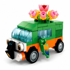 Дитячий конструктор Parrot Bus BB121E-I серії "Animal Bus", 103 деталі Bambi