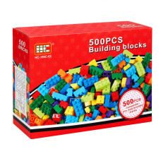 Дитячий конструктор Building Blocks HC-196C-02, 500 деталей Bambi