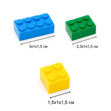Дитячий конструктор Building Blocks HC-196C-02, 500 деталей Bambi