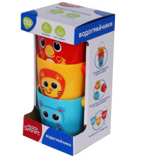 Іграшкові відерця "Водограйчики" Kiddi Smart 4332-KS для гри у ванній KIDDI SMART