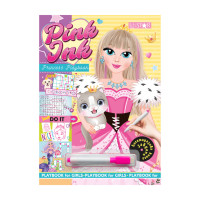 Багаторазова книга завдань для дівчаток Princess Playbook LS-04-02 з маркером Апельсин