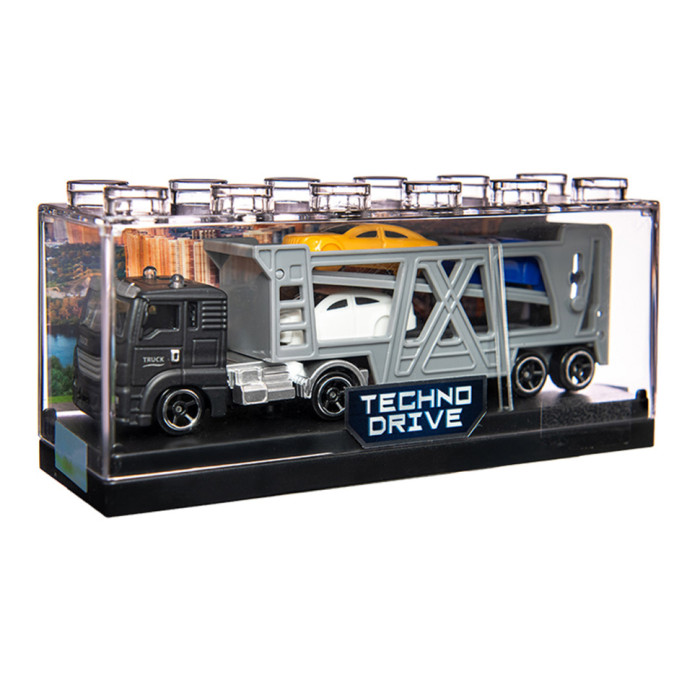 Колекційна автомодель Автоперевізник 250415CG-1 пластиковий бокс TechnoDrive